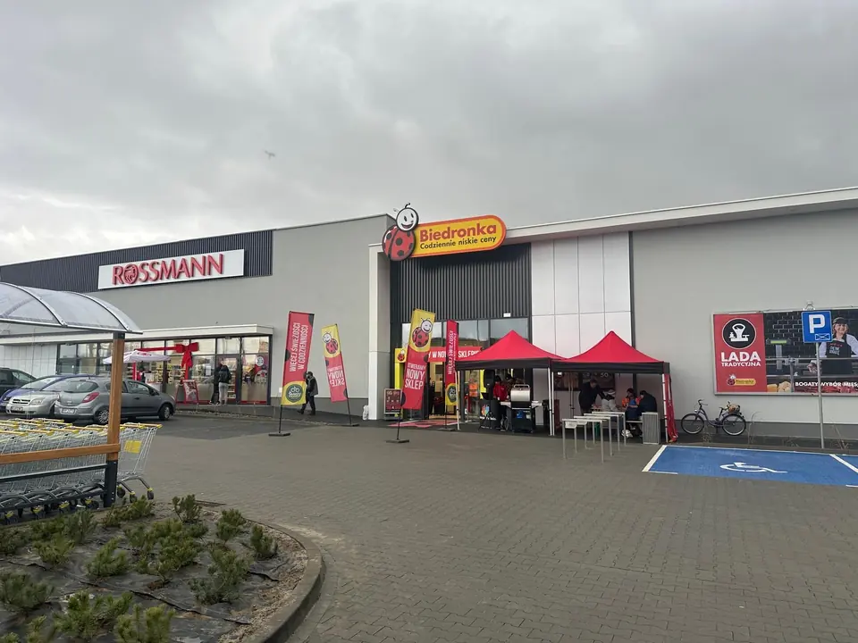 Viva Park Rzeszów retail park on its opening day