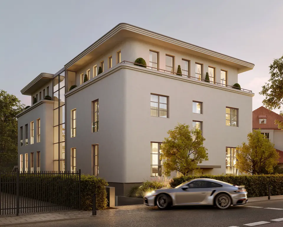 Willa M12 Residence o zmierzchu